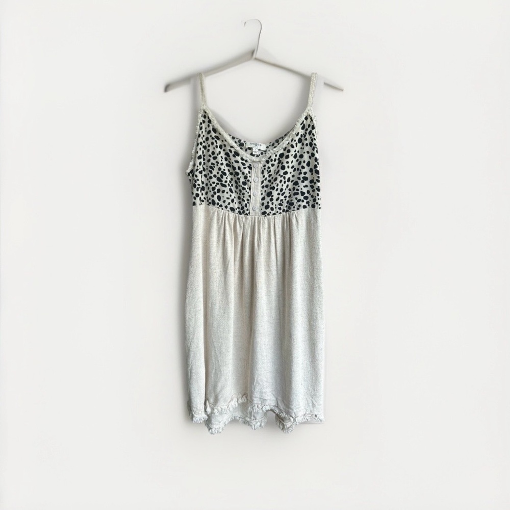 Umgee bohemian-style linen blend dress in size small